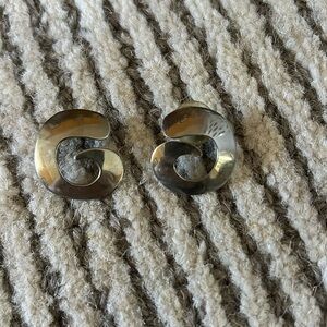Vintage Carlton Ridge Silver Earrings